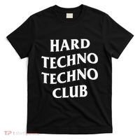 Hard Techno Techno Club X Raver Rave Party Outfit Backprint T-Shirt thumb 0