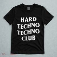 Hard Techno Techno Club X Raver Rave Party Outfit Backprint T-Shirt thumb 5