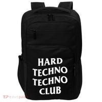 Hard Techno Techno Club X Raver Rave Party Outfit Backprint Impact Tech Backpack thumb 0