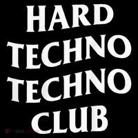 Hard Techno Techno Club X Raver Rave Party Outfit Backprint Button thumb 1