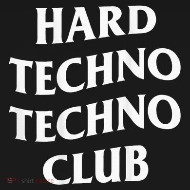 Hard Techno Techno Club X Raver Rave Party Outfit Backprint Polo