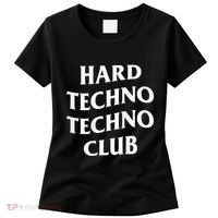 Hard Techno Techno Club X Raver Rave Party Outfit Backprint Women's T-Shirt thumb 0