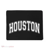 Houston Texas Tx Varsity Style White Font Mousepad thumb 0