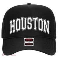 Houston Texas Tx Varsity Style White Font Hat thumb 0