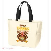 Happy Thanksgiving Turkey Pie Holiday Tote Bag thumb 3