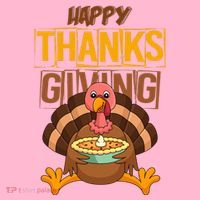 Happy Thanksgiving Turkey Pie Holiday Coaster thumb 2