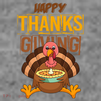 Happy Thanksgiving Turkey Pie Holiday Toddler Hoodie thumb 2