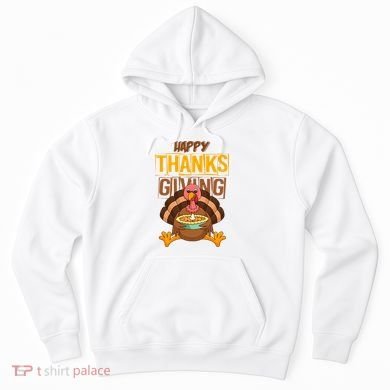 Happy Thanksgiving Turkey Pie Holiday Hoodie