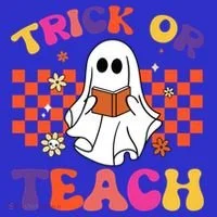 Halloween Teacher Trick Or Teach Gift Women's T-Shirt thumb 6