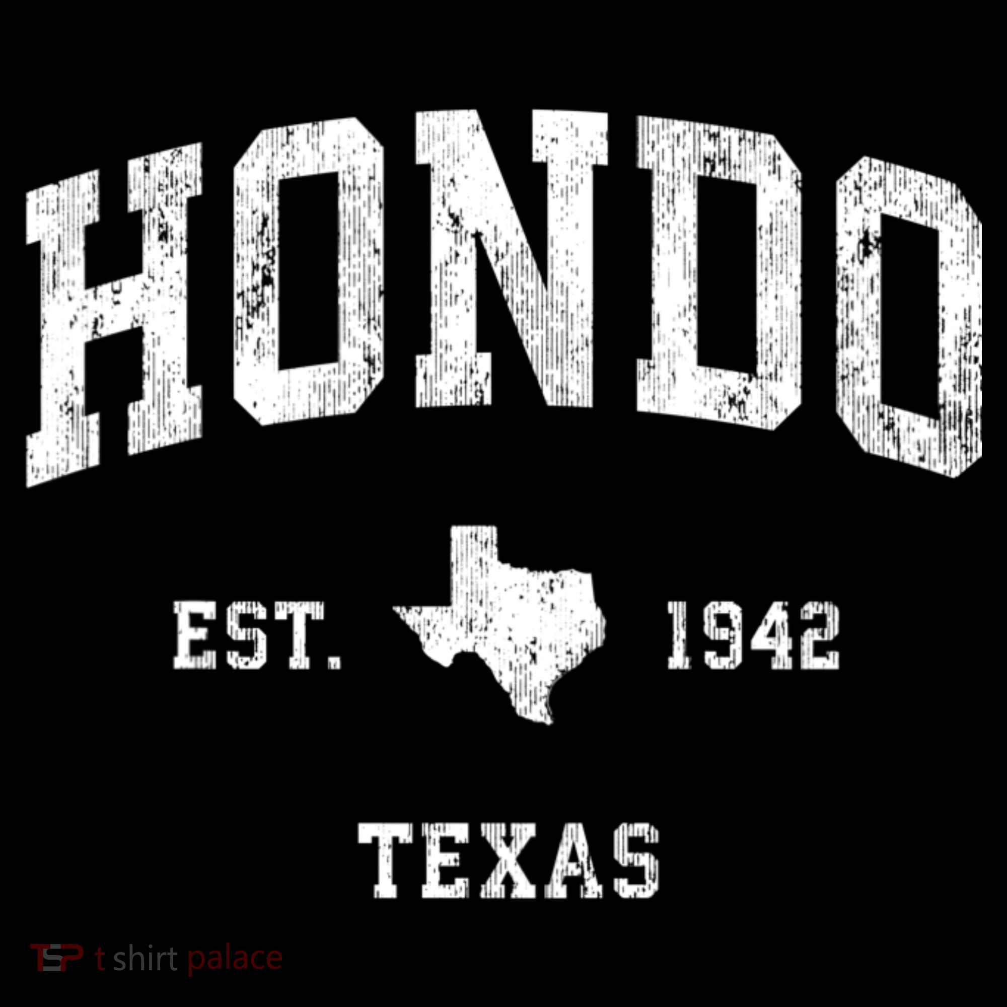 Hondo Texas Tx Vintage Athletic T-Shirt