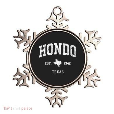 Hondo Texas Tx Vintage Athletic Ornament