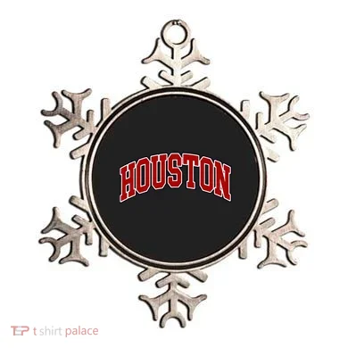 Houston Texas Throwback Design Print Htown Classic Ornament