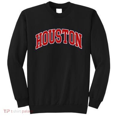 Houston Texas Throwback Design HTown Classic Sweatshirt