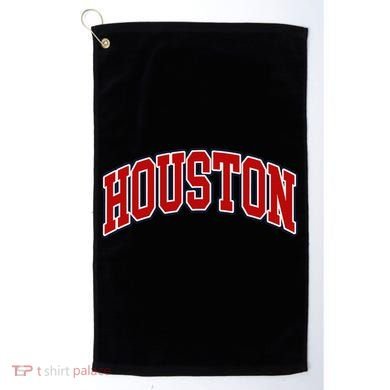 Houston Texas Throwback Design HTown Classic Golf Towel