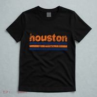 Houston Texas Three Stripe Vintage Weathered T-Shirt thumb 5