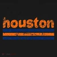 Houston Texas Three Stripe Vintage Weathered Bucket Hat thumb 4