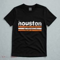 Houston Texas Three Stripe Vintage Weathered T-Shirt thumb 5