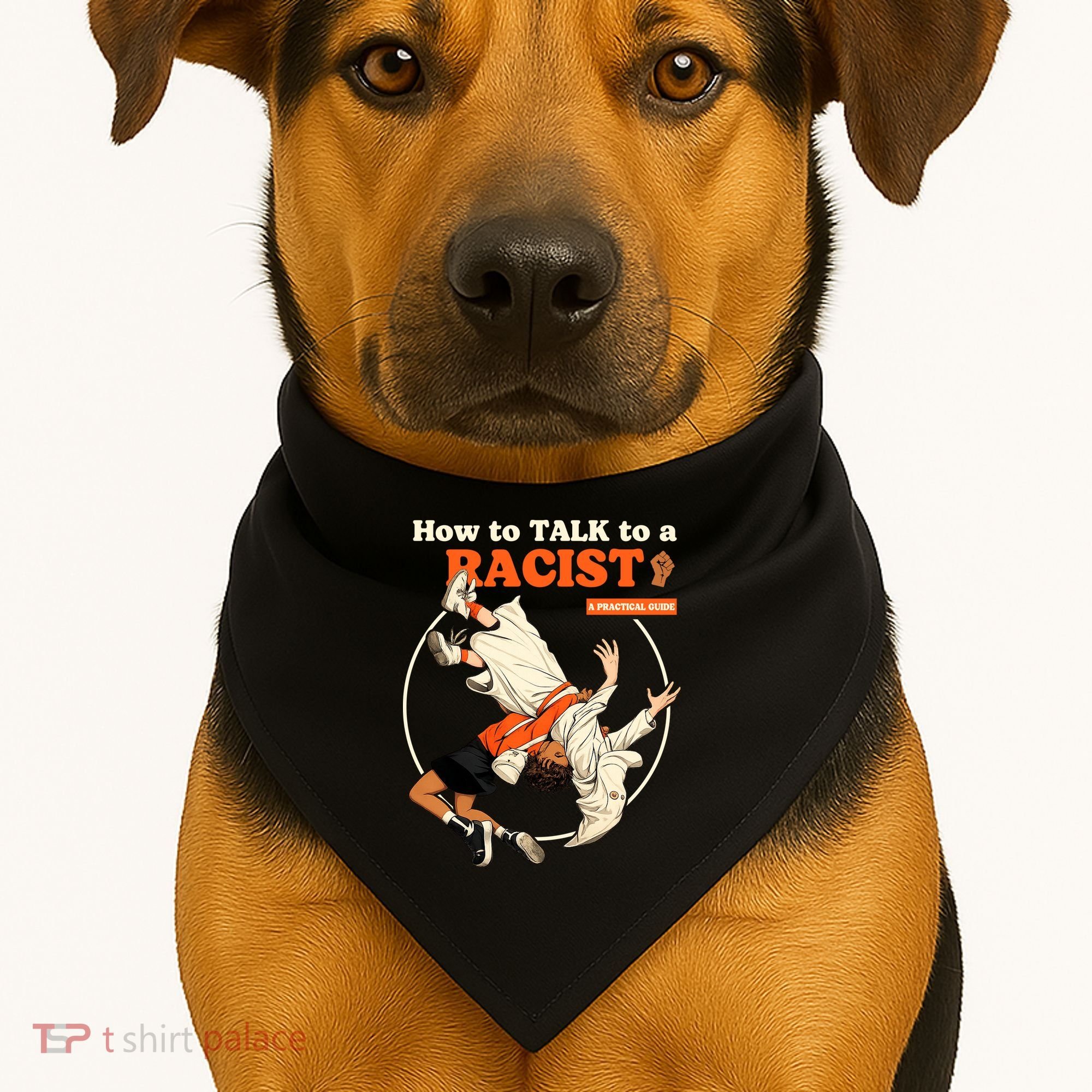 How To Talk To A Racist A Practical Guide USA-Made Doggie Bandana
