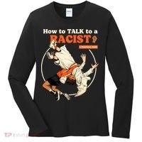 How To Talk To A Racist A Practical Guide Women's Long Sleeve Shirt thumb 0