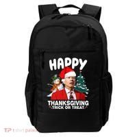 Happy Thanksgiving Trick Or Treat Funny Joe Biden Backpack thumb 0