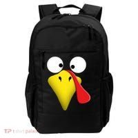 Happy Thanksgiving Turkey Outfit Funny Gift Backpack thumb 0