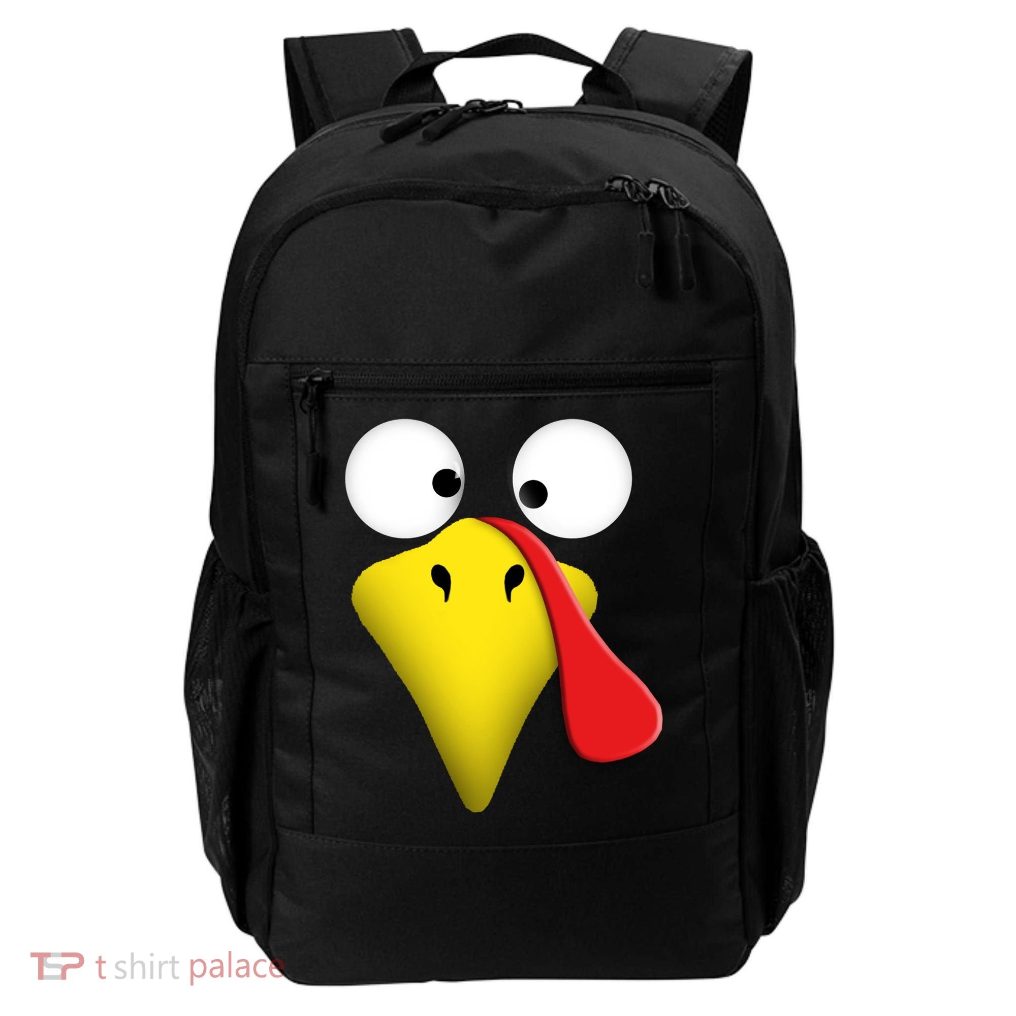 Happy Thanksgiving Turkey Outfit Funny Gift Backpack