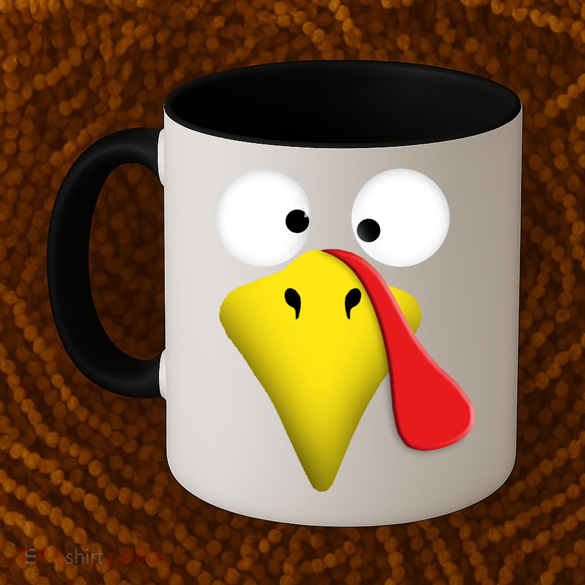 Happy Thanksgiving Turkey Outfit Funny Gift Coffee Mug