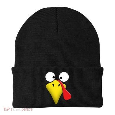 Happy Thanksgiving Turkey Outfit Funny Gift Beanie