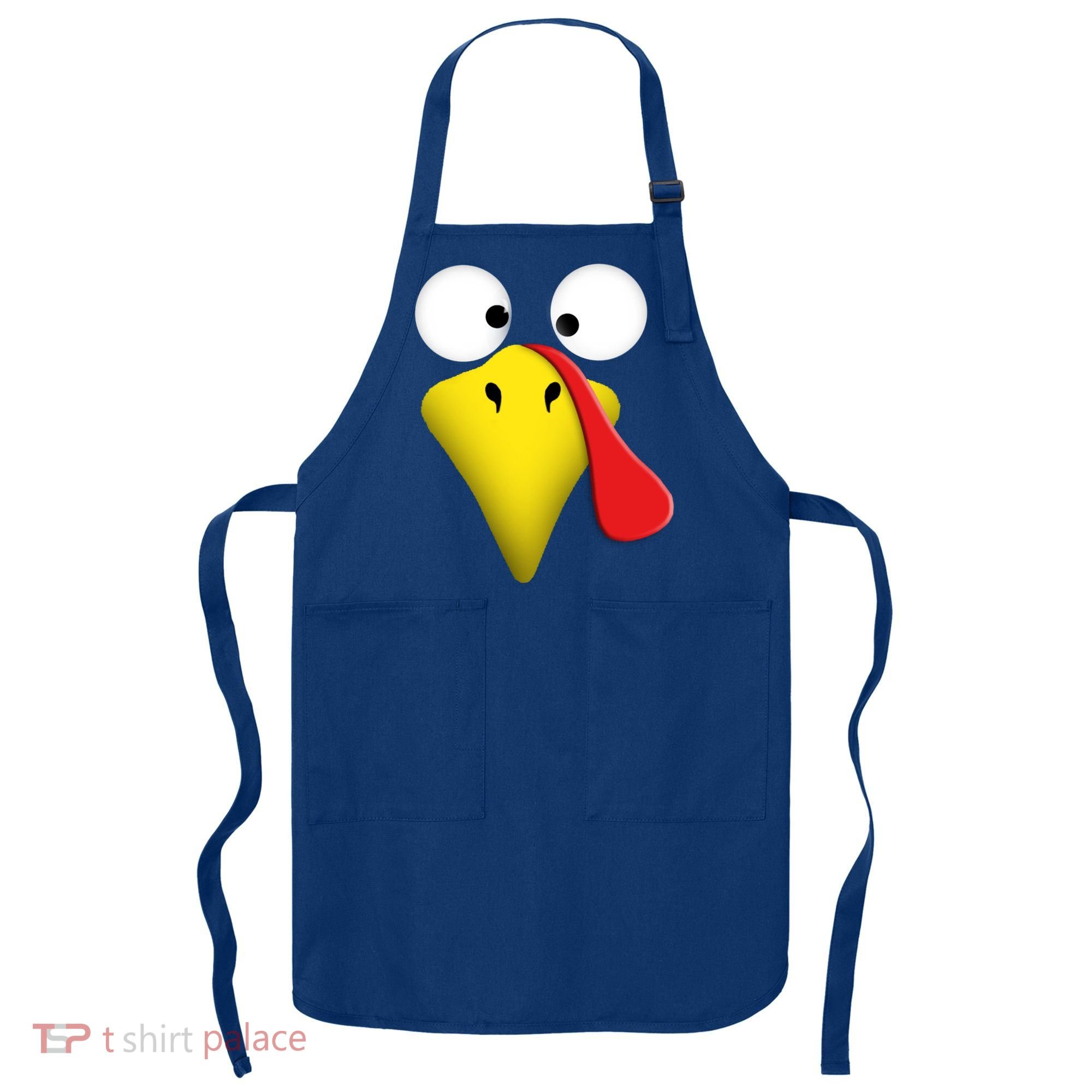 Happy Thanksgiving Turkey Outfit Funny Gift Apron