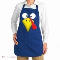Happy Thanksgiving Turkey Outfit Funny Gift Apron thumb 2