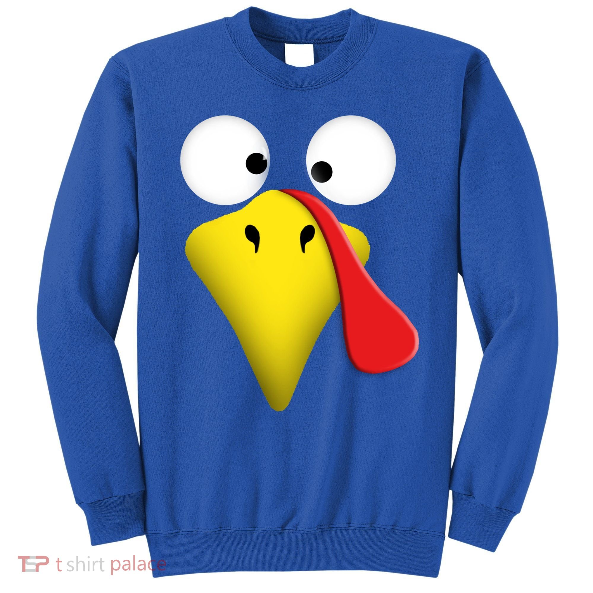 Happy Thanksgiving Turkey Outfit Funny Gift Sweatshirt