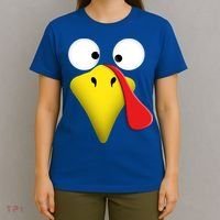 Happy Thanksgiving Turkey Outfit Funny Gift T-Shirt thumb 4