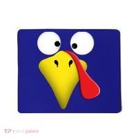 Happy Thanksgiving Turkey Outfit Funny Gift Mousepad thumb 0
