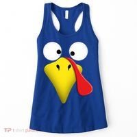 Happy Thanksgiving Turkey Outfit Funny Gift Women's Tank Top thumb 0