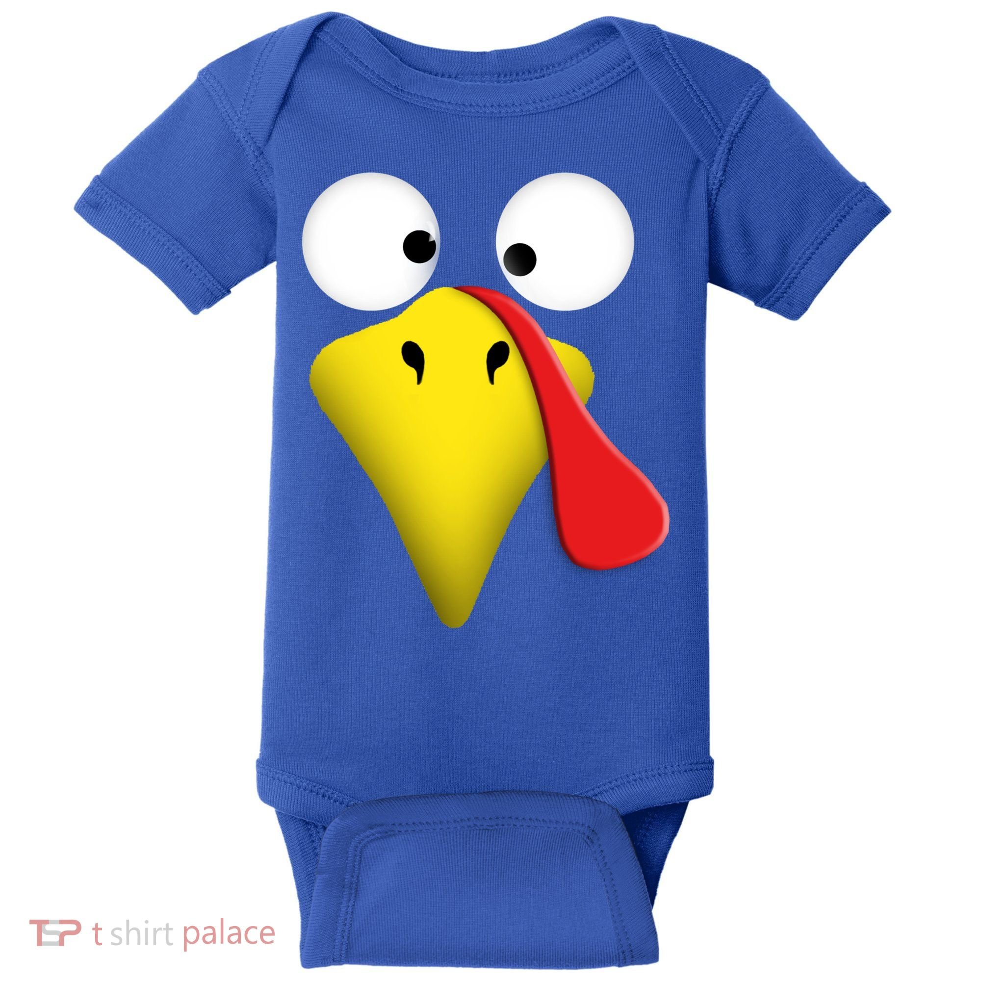 Happy Thanksgiving Turkey Outfit Funny Gift Baby Bodysuit