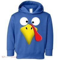 Happy Thanksgiving Turkey Outfit Funny Gift Toddler Hoodie thumb 0