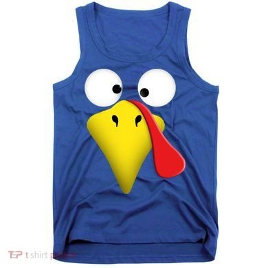 Happy Thanksgiving Turkey Outfit Funny Gift Tank Top