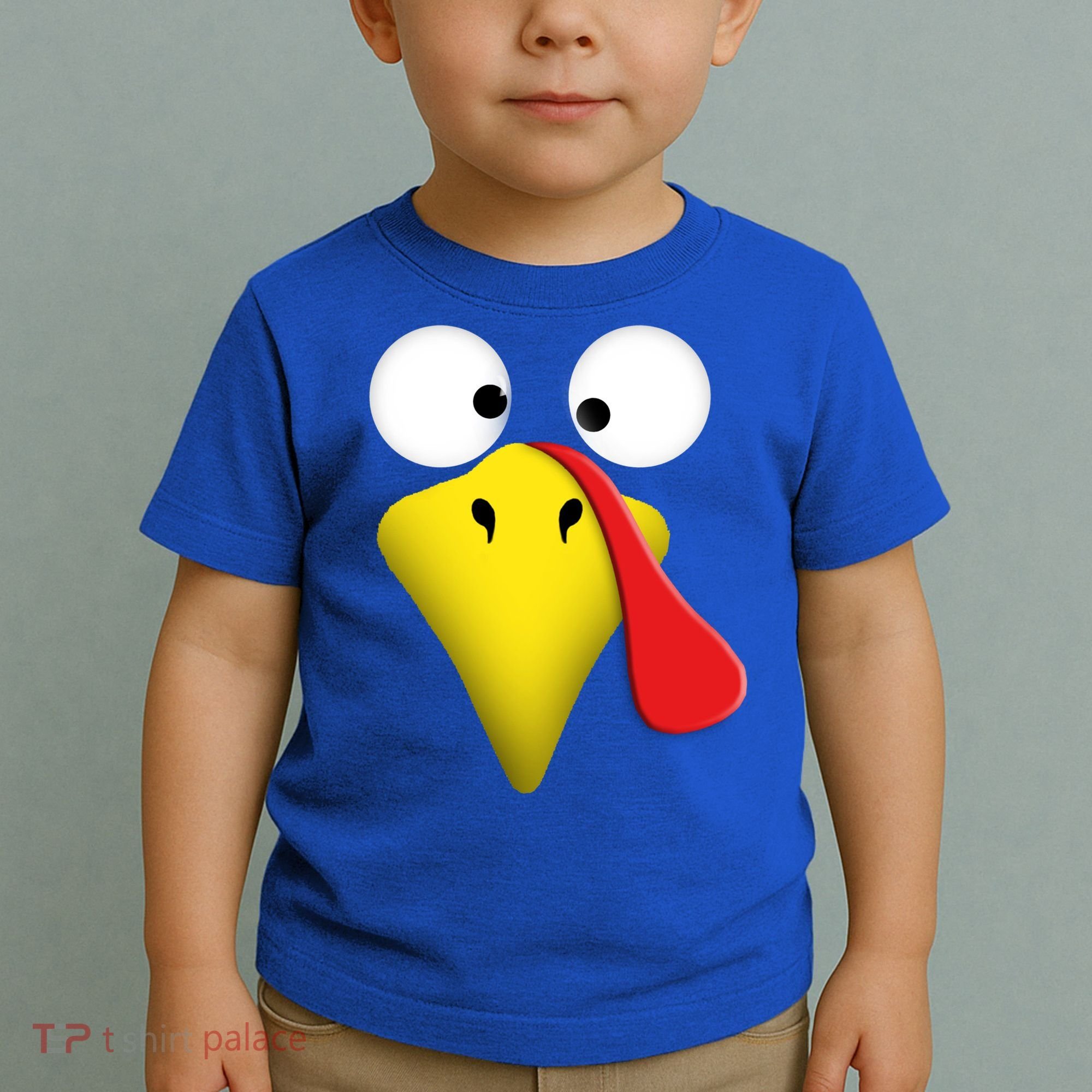 Happy Thanksgiving Turkey Outfit Funny Gift Toddler T-Shirt