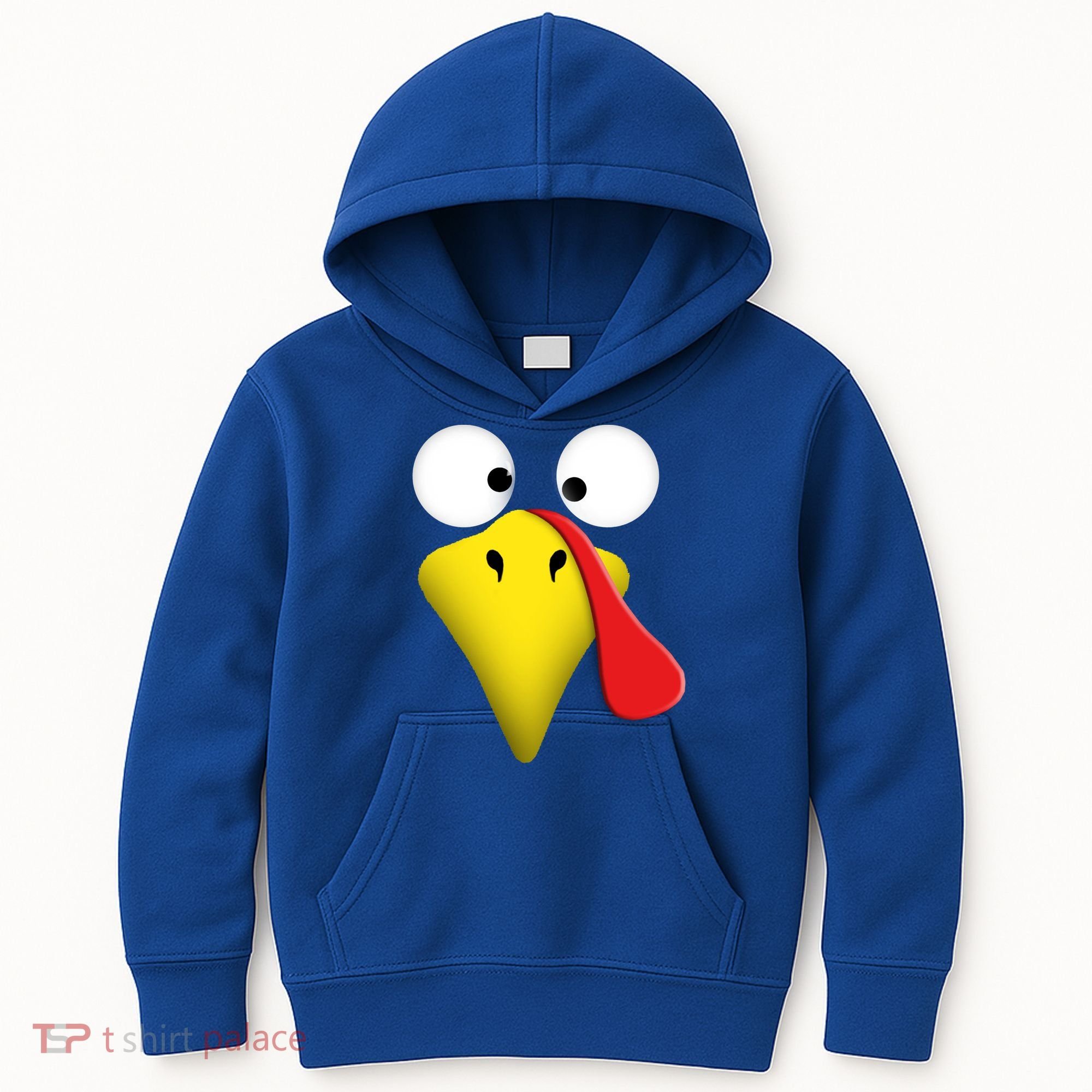 Happy Thanksgiving Turkey Outfit Funny Gift Kids Hoodie