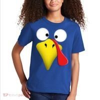Happy Thanksgiving Turkey Outfit Funny Gift Kids T-Shirt thumb 2