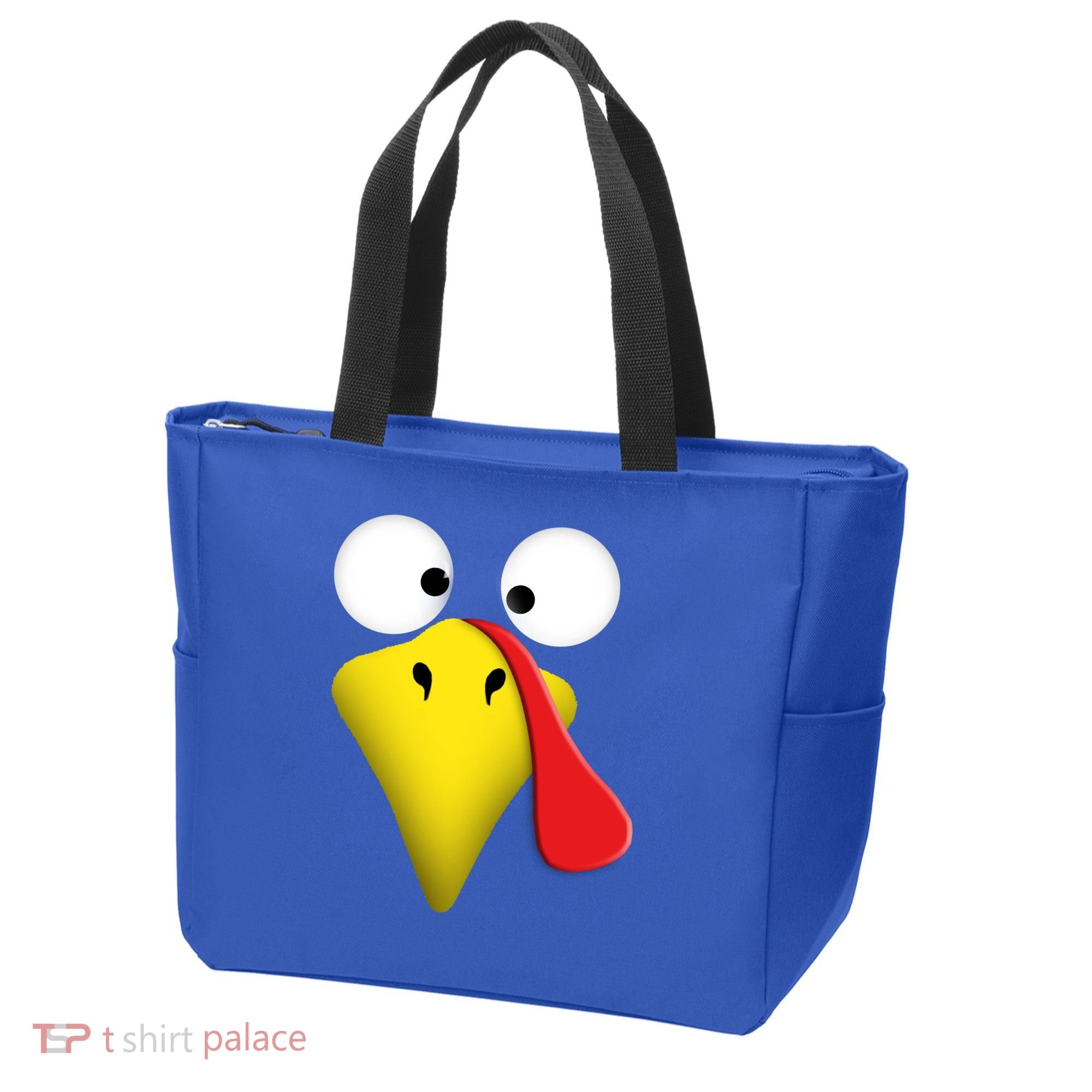Happy Thanksgiving Turkey Outfit Funny Gift Tote Bag