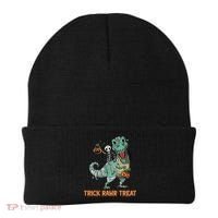 Halloween Trex Tgiftrex Trick Rawr Treat Funny Dinosaur Mummy Gift Beanie thumb 0