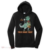 Halloween Trex Tgiftrex Trick Rawr Treat Funny Dinosaur Mummy Gift Women's Hoodie thumb 0