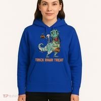 Halloween Trex Tgiftrex Trick Rawr Treat Funny Dinosaur Mummy Gift Hoodie thumb 5