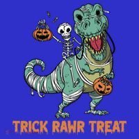 Halloween Trex Tgiftrex Trick Rawr Treat Funny Dinosaur Mummy Gift Sweatshirt thumb 3