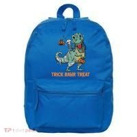 Halloween Trex Tgiftrex Trick Rawr Treat Funny Dinosaur Mummy Gift 16 in Basic Backpack thumb 0