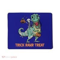 Halloween Trex Tgiftrex Trick Rawr Treat Funny Dinosaur Mummy Gift Mousepad thumb 0