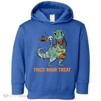 Halloween Trex Tgiftrex Trick Rawr Treat Funny Dinosaur Mummy Gift Toddler Hoodie thumb 0