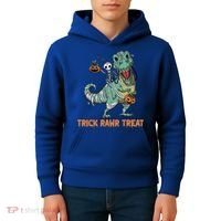 Halloween Trex Tgiftrex Trick Rawr Treat Funny Dinosaur Mummy Gift Kids Hoodie thumb 4