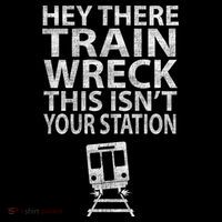 Hey There Train Wreck This Isnt Your Station Gift Bucket Hat thumb 4